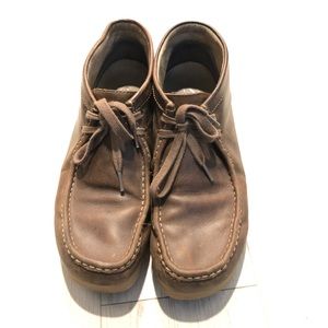 Clarks Originals - Brown Leather Wallabees